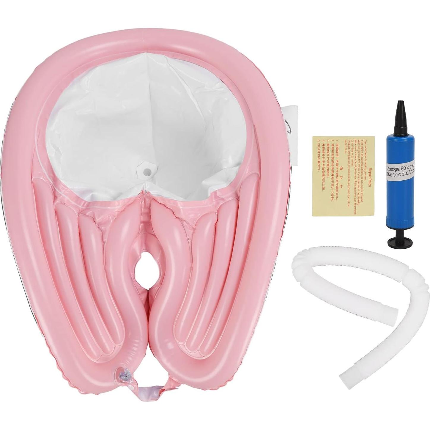 Cuenco de Champú Inflable Yosoo con Manguera de Drenaje 19.7x12.3cm