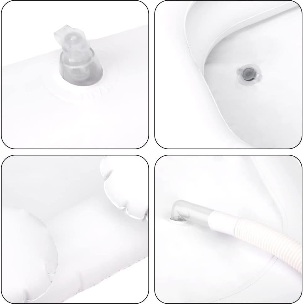 Tazón Inflable para Lavado de Cabello Faddare - Blanco