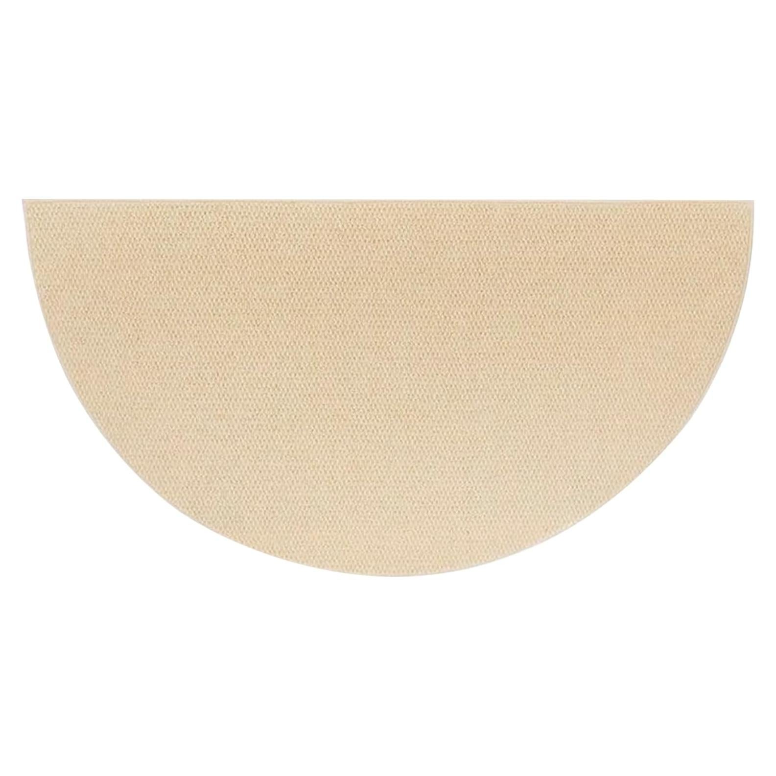 Alfombra Semicircular a Prueba de Fuego Woodeze 0.91x1.83m