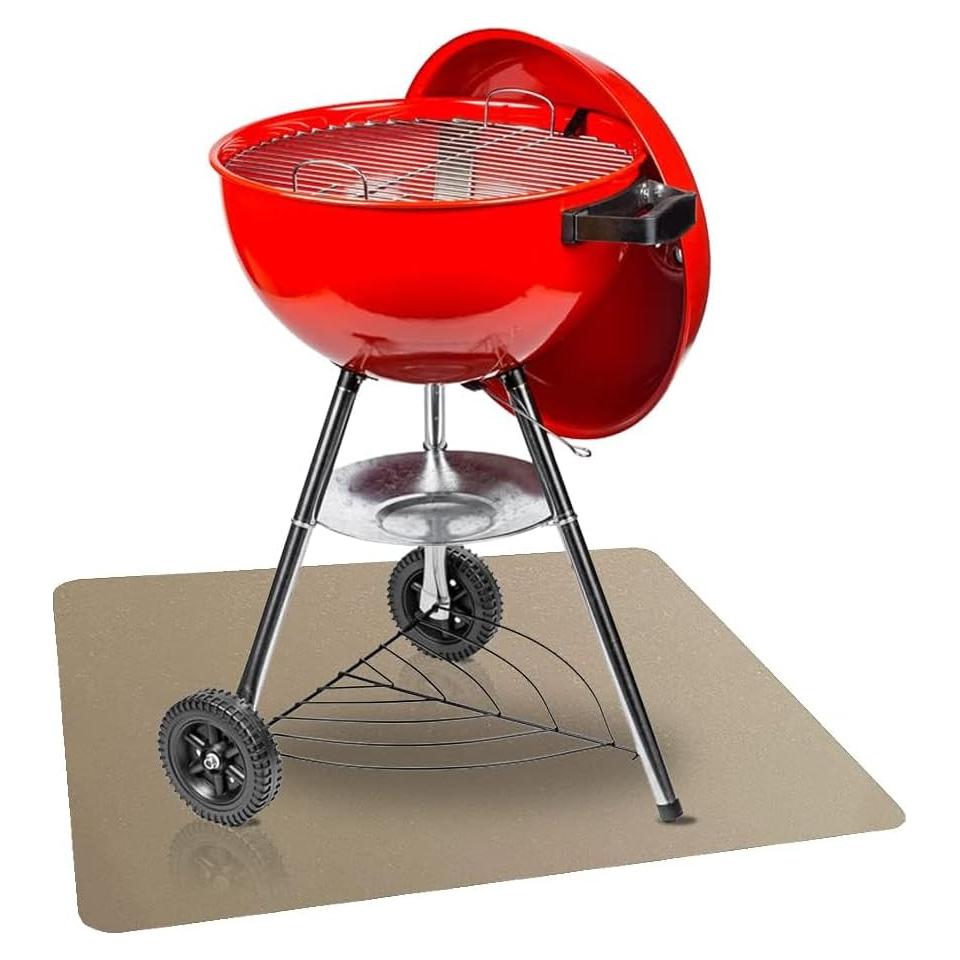 Tapete Bajo Parrilla Resilia X-Grande 145x119 cm Beige/Tan