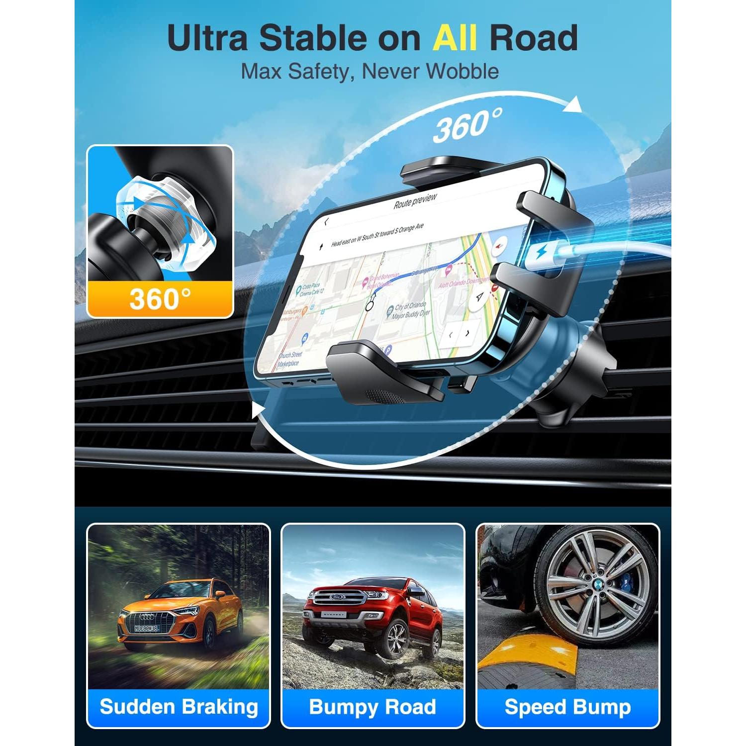 Soporte para Teléfono de Auto VANMASS 2025 Grado Militar