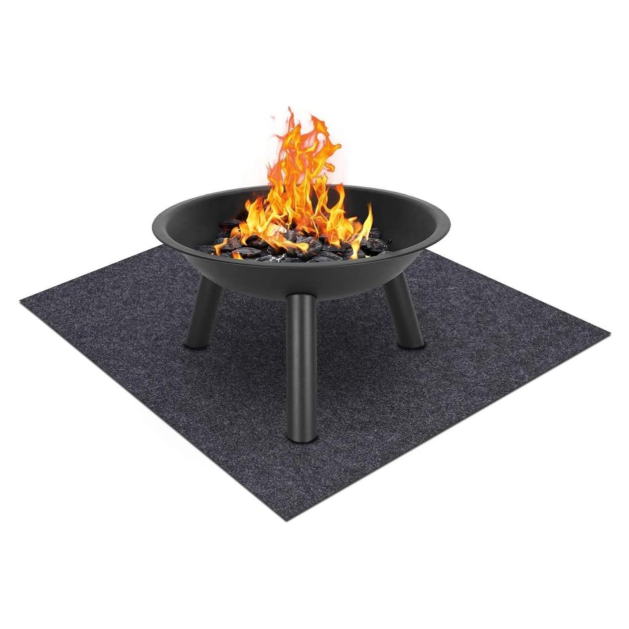 Alfombra para Fogata Meitola 91x91 cm Retardante al Calor