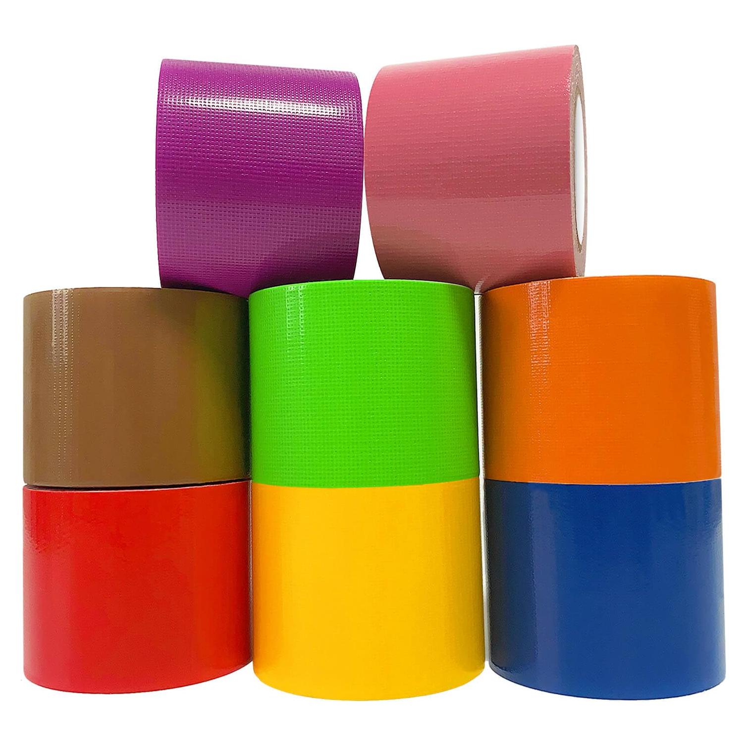 Cinta adhesiva LYLTECH 8 rollos colores 3.81 cm x 20.12 m