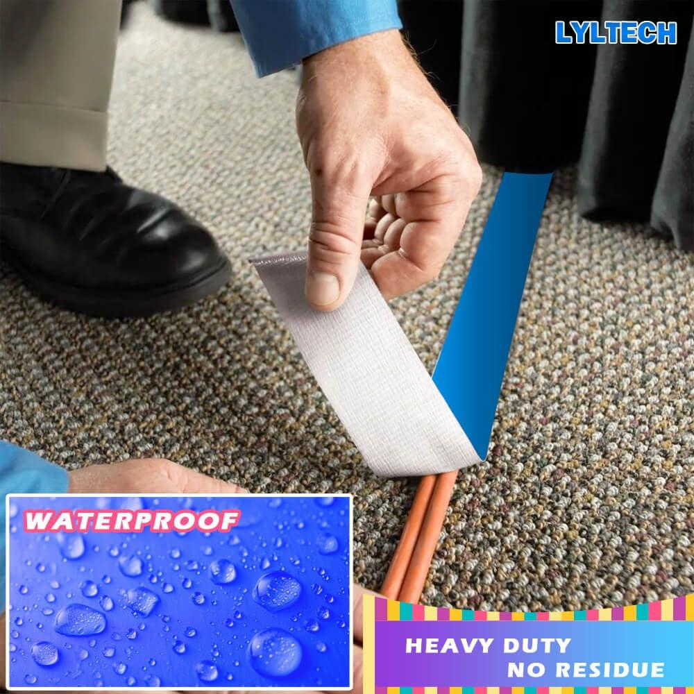 Cinta adhesiva LYLTECH 8 rollos colores 3.81 cm x 20.12 m