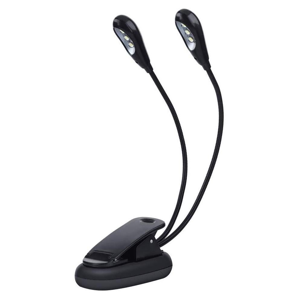 Luz de Lectura LED Ajustable con Clip RiToEasysports 29cm