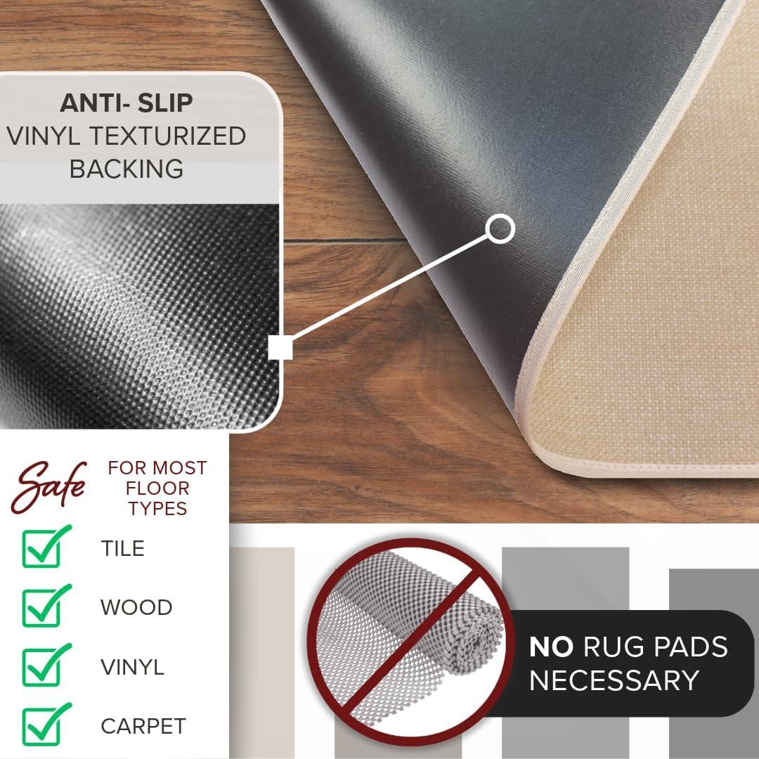 Alfombra Semicircular Guardian Beige 5' Ignífuga - 1000 °F