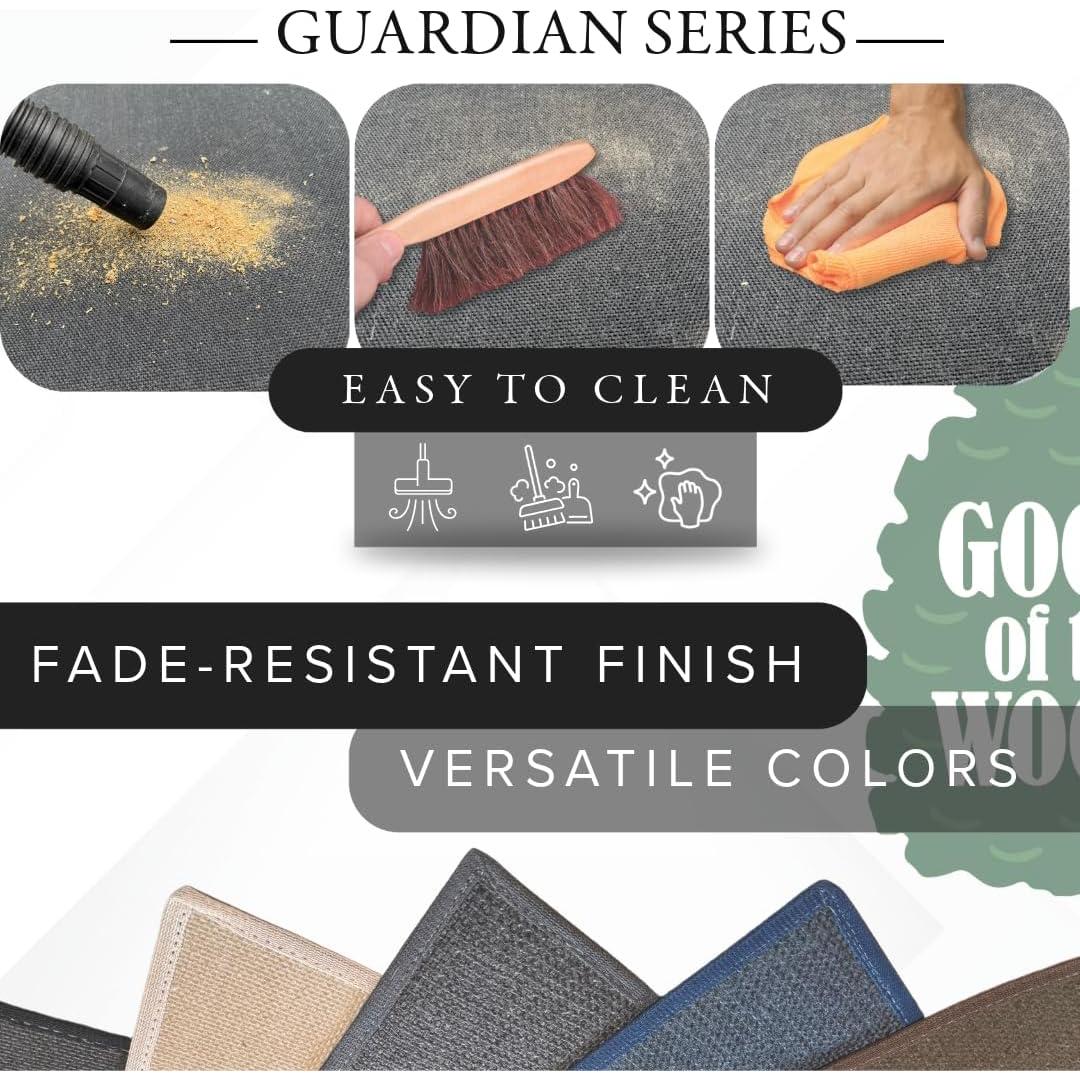 Alfombra Semicircular Guardian Beige 5' Ignífuga - 1000 °F