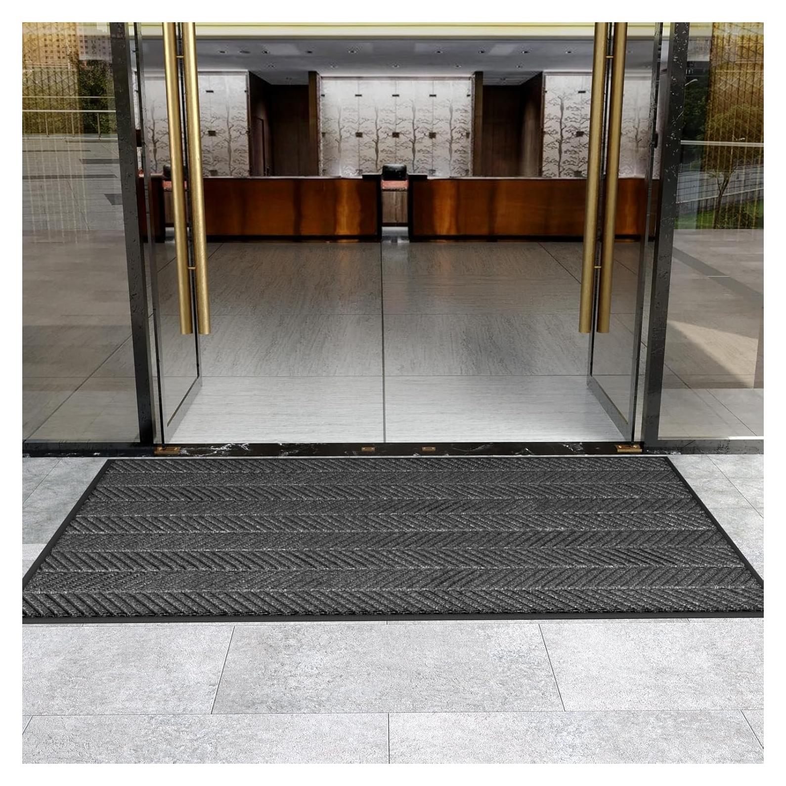 Alfombra Comercial Antideslizante FSL Dormts 0.61x1.22m Gris