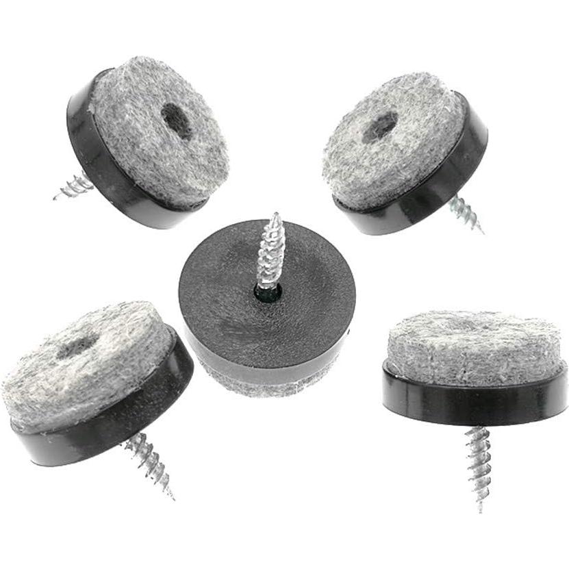 Almohadillas de Fieltro para Muebles Alimitopia 40pcs 24mm