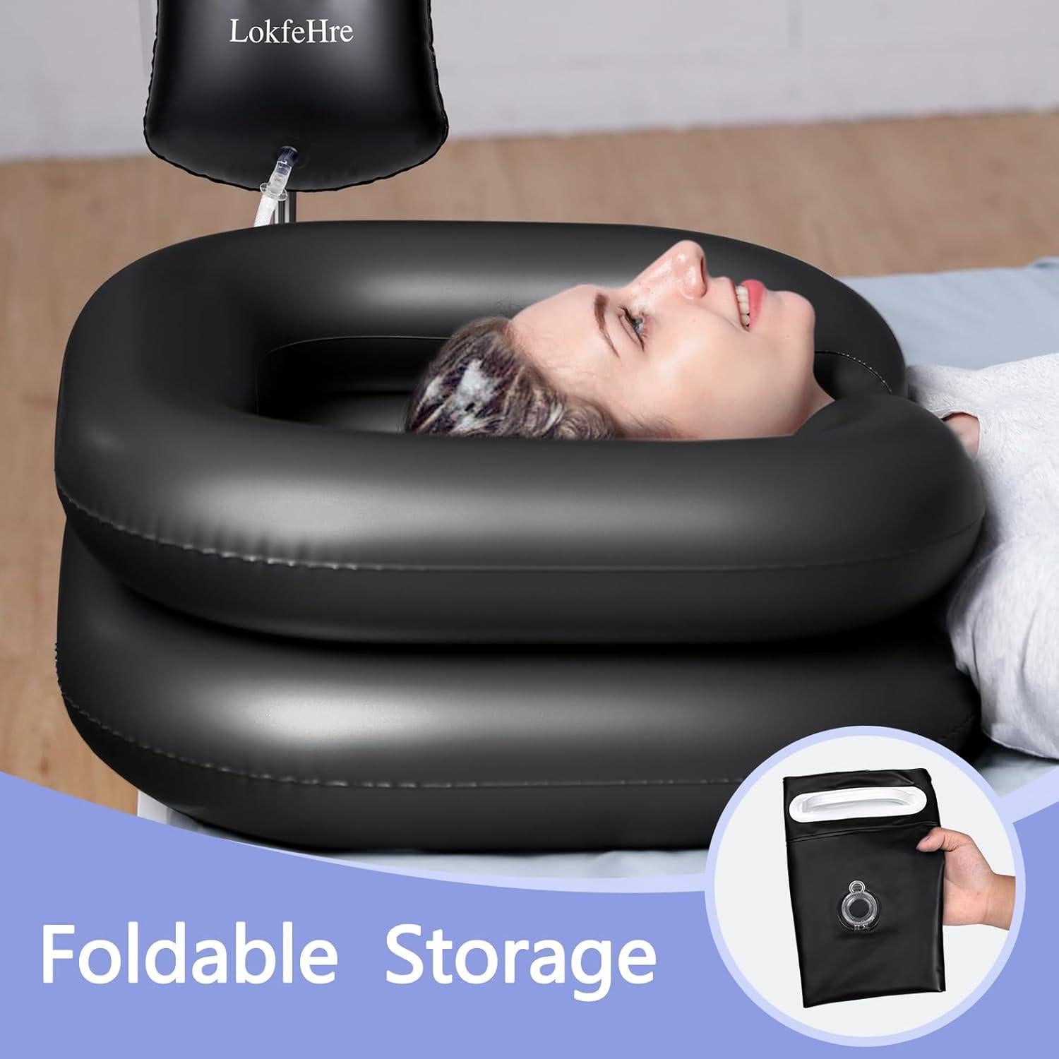 Bolsa de Agua para Ducha LOKFEHRE 9.46L para Cama