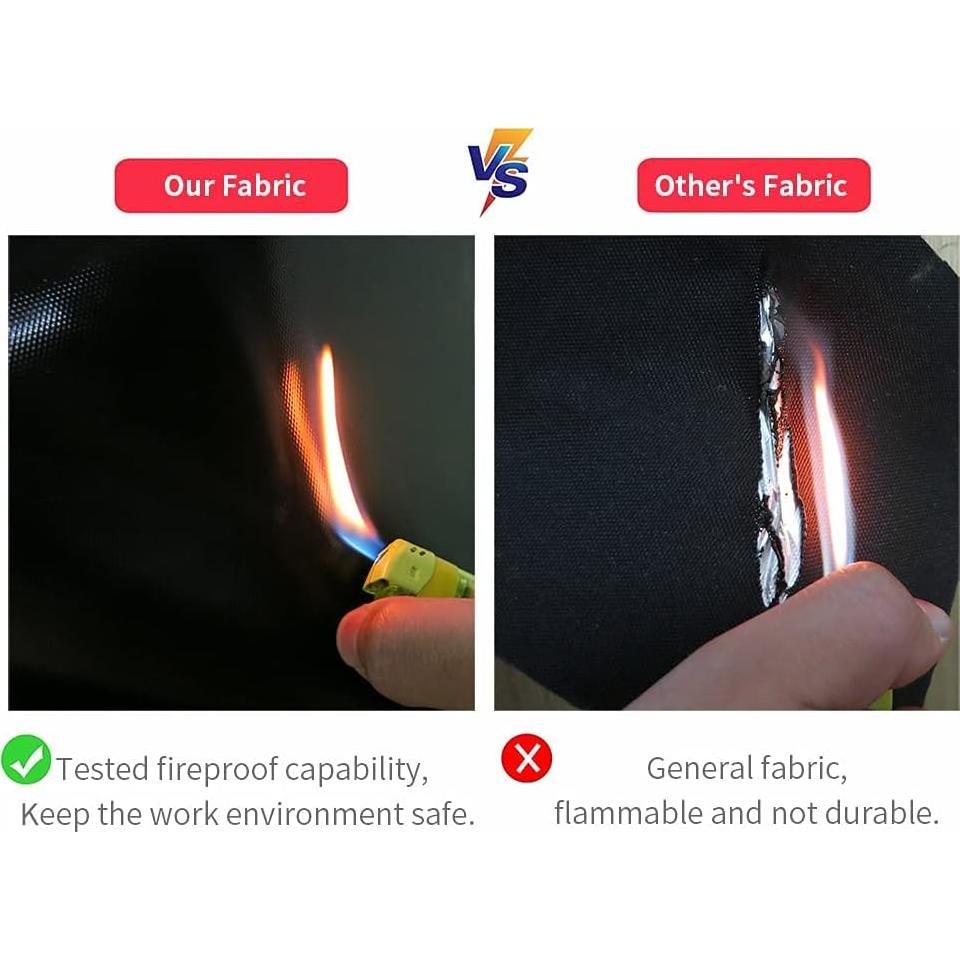 Cubierta para Impresora 3D DORUNDEA con Filtro y Ventilador