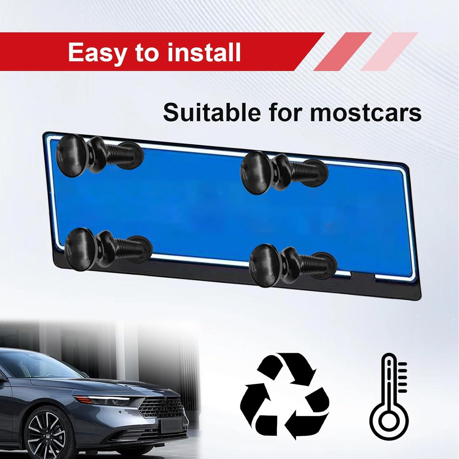 Kits de Tornillos de Seguridad Icyhaws M6 para Placas de Licencia