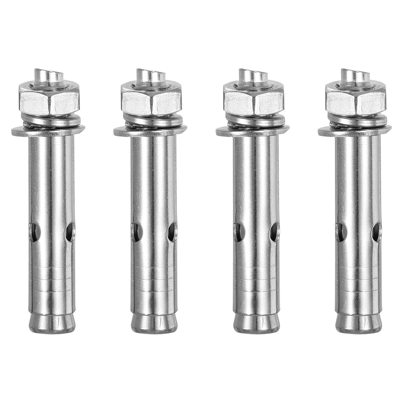 Tornillos de Expansión M10 x 70mm Acero Inoxidable 304 - Paquete de 4