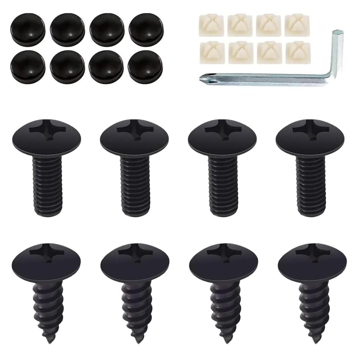 Kit de Tornillos de Montaje de Placa de Licencia Sumjig 8 PCS