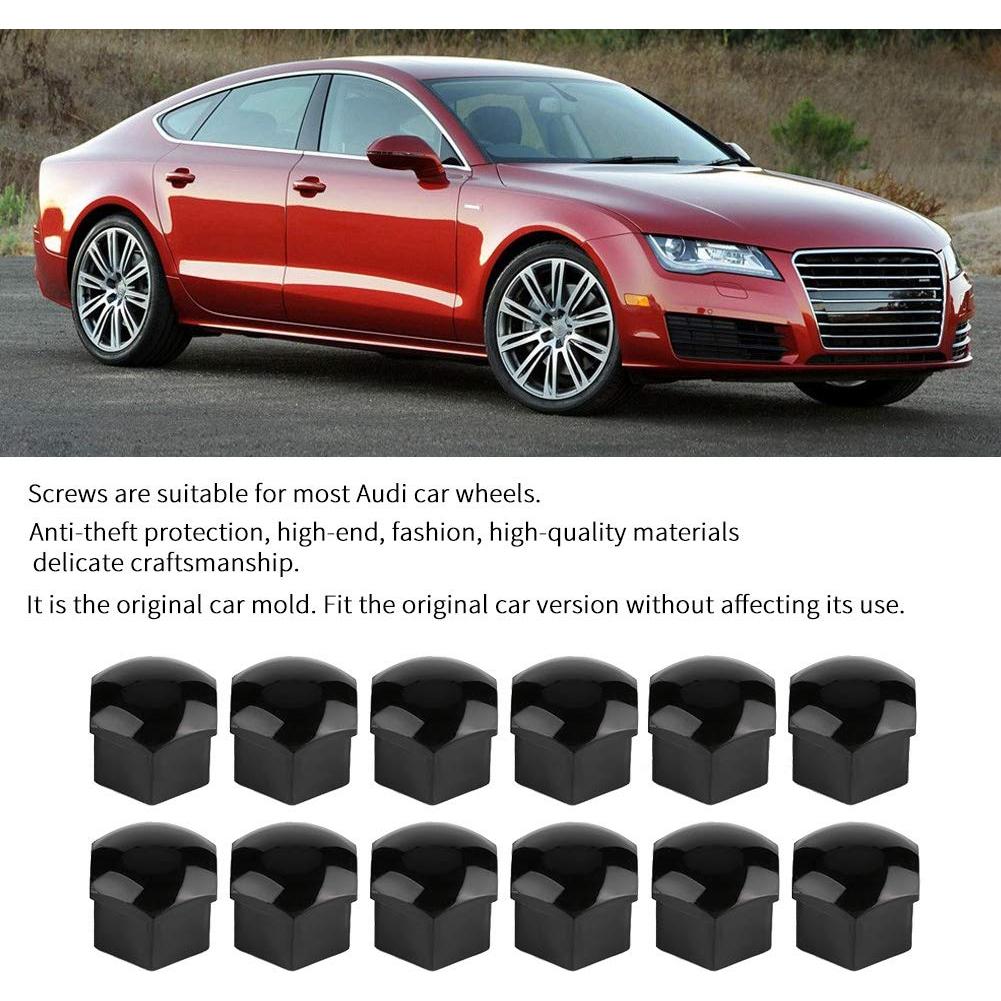 Cubiertas de tuerca de rueda Dweekiy 20pcs 17mm antirrobo