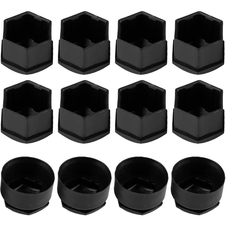 Cubiertas de tuerca de rueda Dweekiy 20pcs 17mm antirrobo