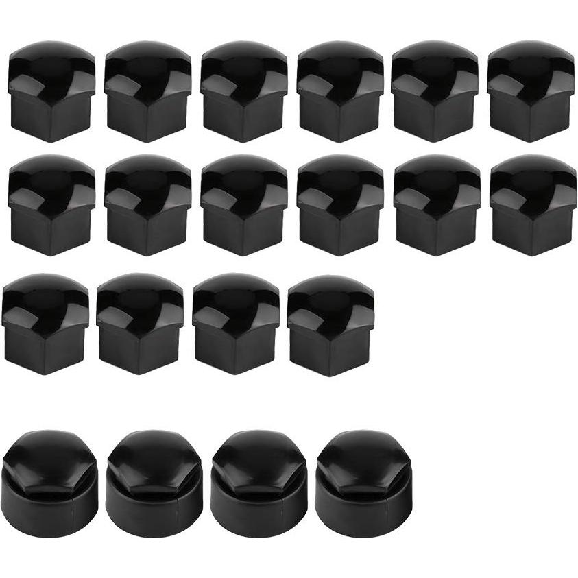 Cubiertas de tuerca de rueda Dweekiy 20pcs 17mm antirrobo