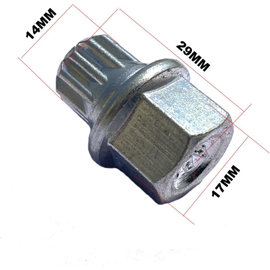 Adaptador de llave de tuerca de bloqueo de rueda antirrobo 11 splines VW Audi