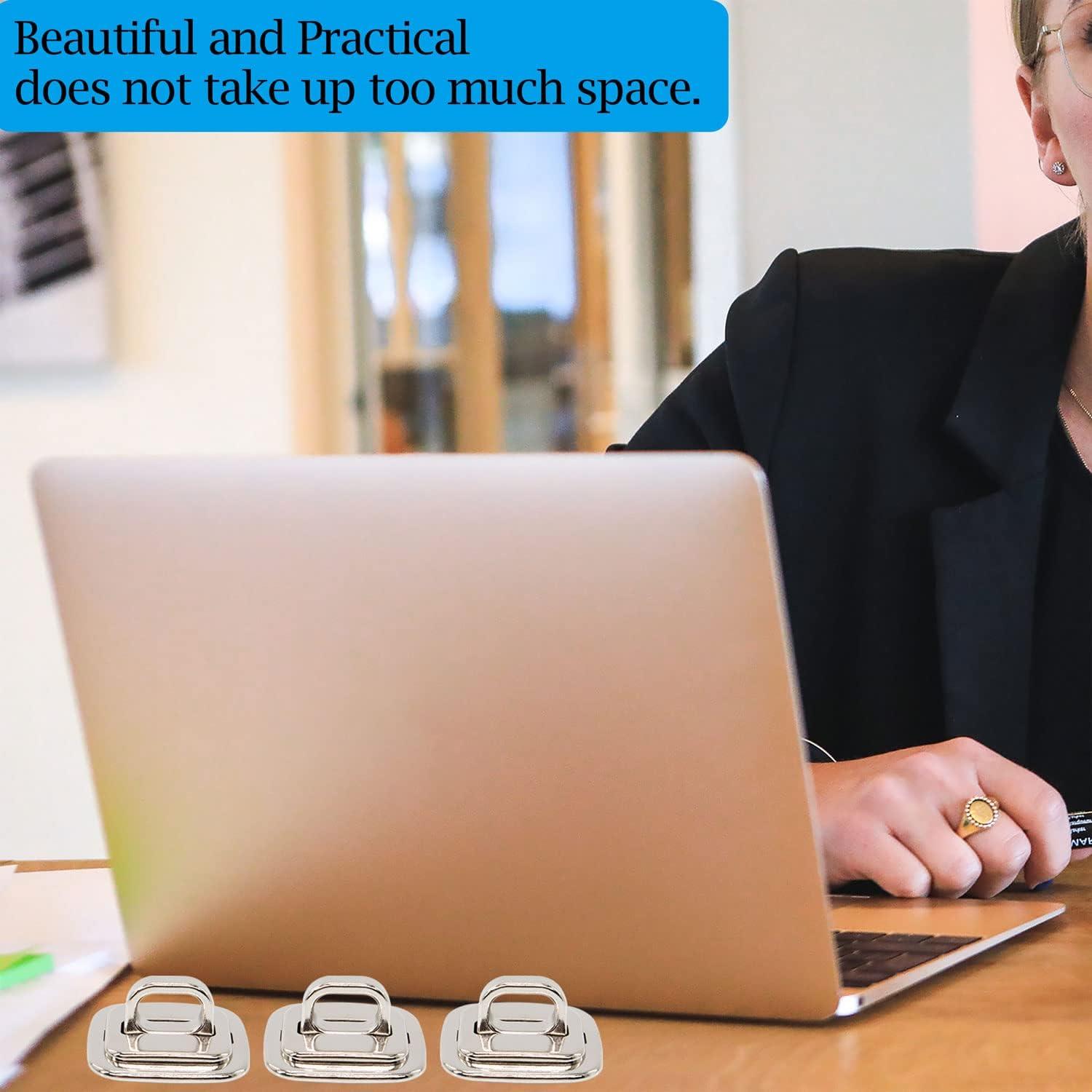 Paquete de 3 Placas de Seguridad Antirrobo Zolunu para Laptops