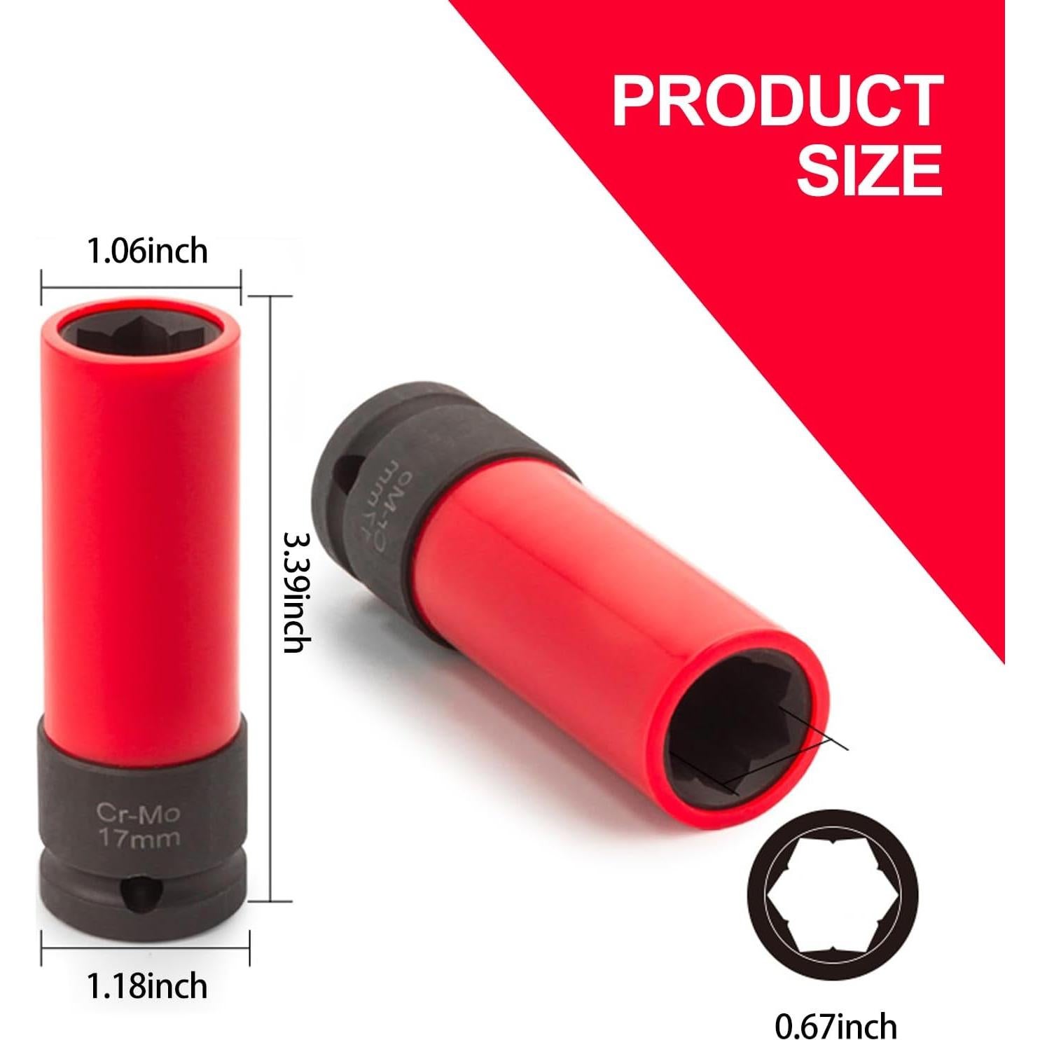 Tornillo de Seguridad Antirrobo para Neumáticos Crynod 17mm