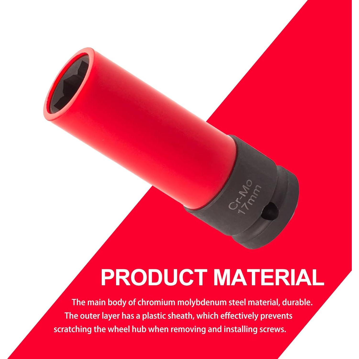 Tornillo de Seguridad Antirrobo para Neumáticos Crynod 17mm