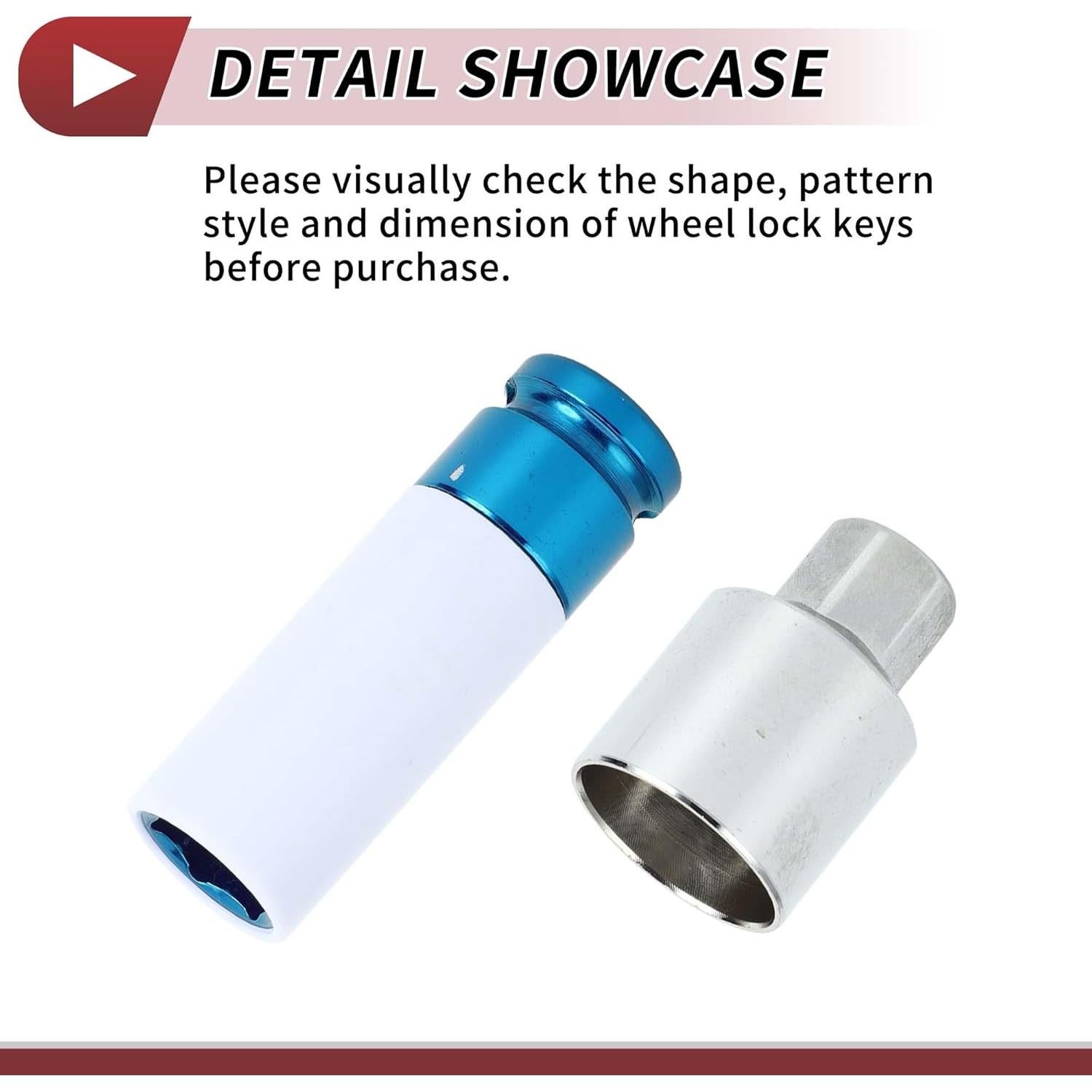 Juego de Tuercas de Bloqueo de Rueda HEROFFIX Tipo L 17mm