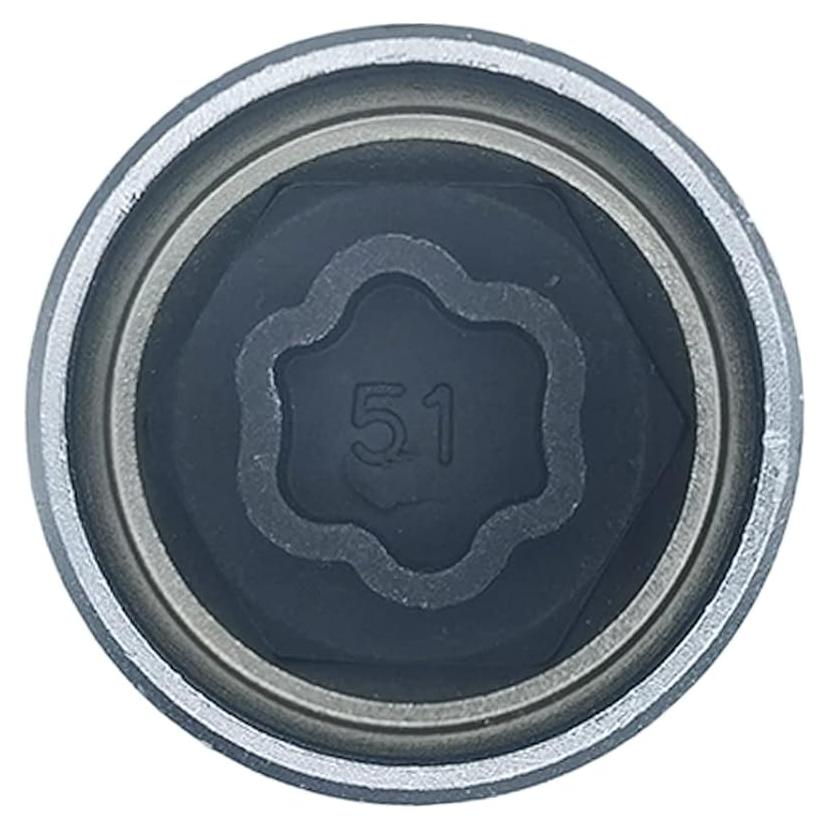 Llave de tuerca antirrobo BMW 41-60 acero cromo resistente