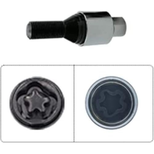 Llave de tuerca antirrobo BMW 41-60 acero cromo resistente