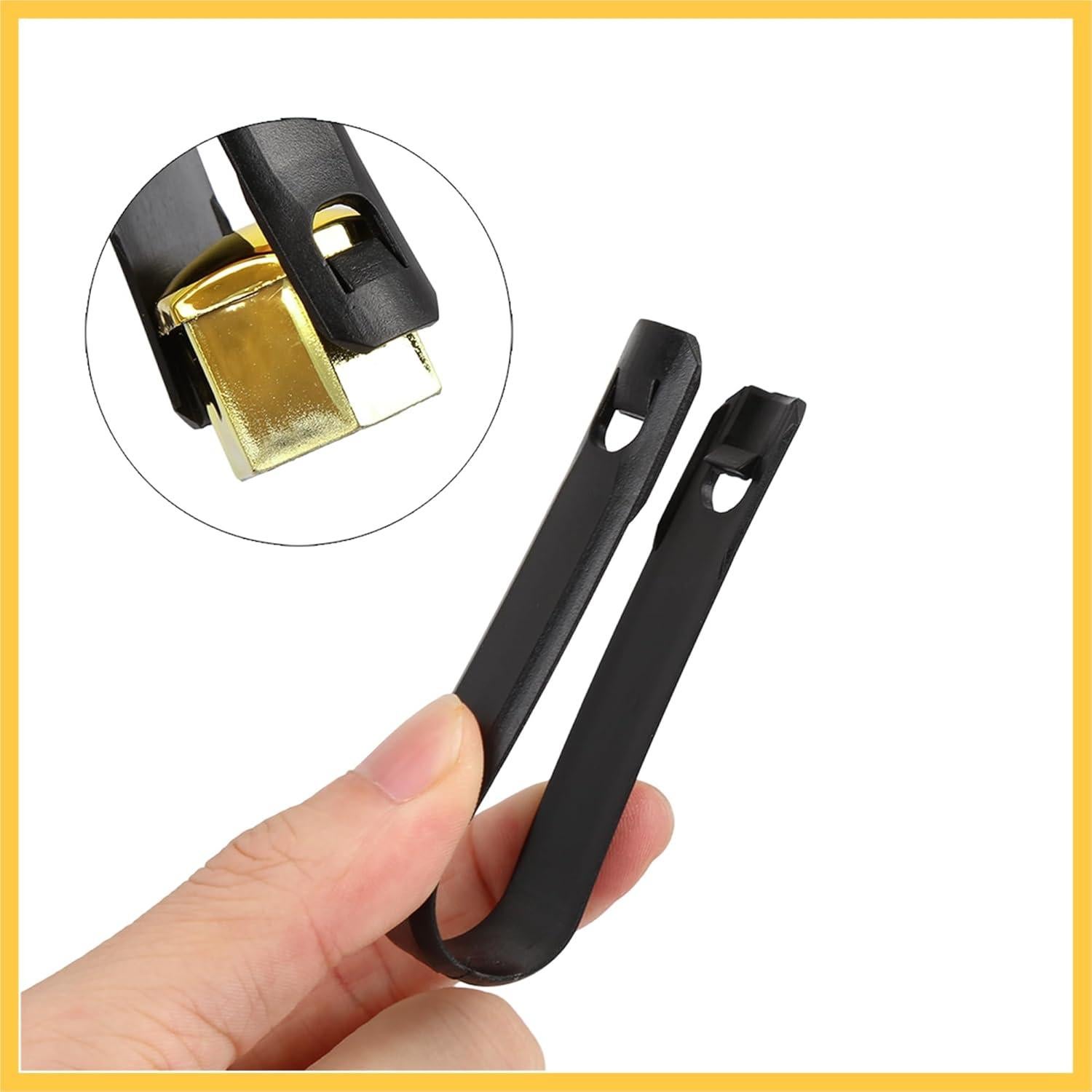 20 Tapas de Plástico Dorado para Tuercas de Rueda REPAIROCK