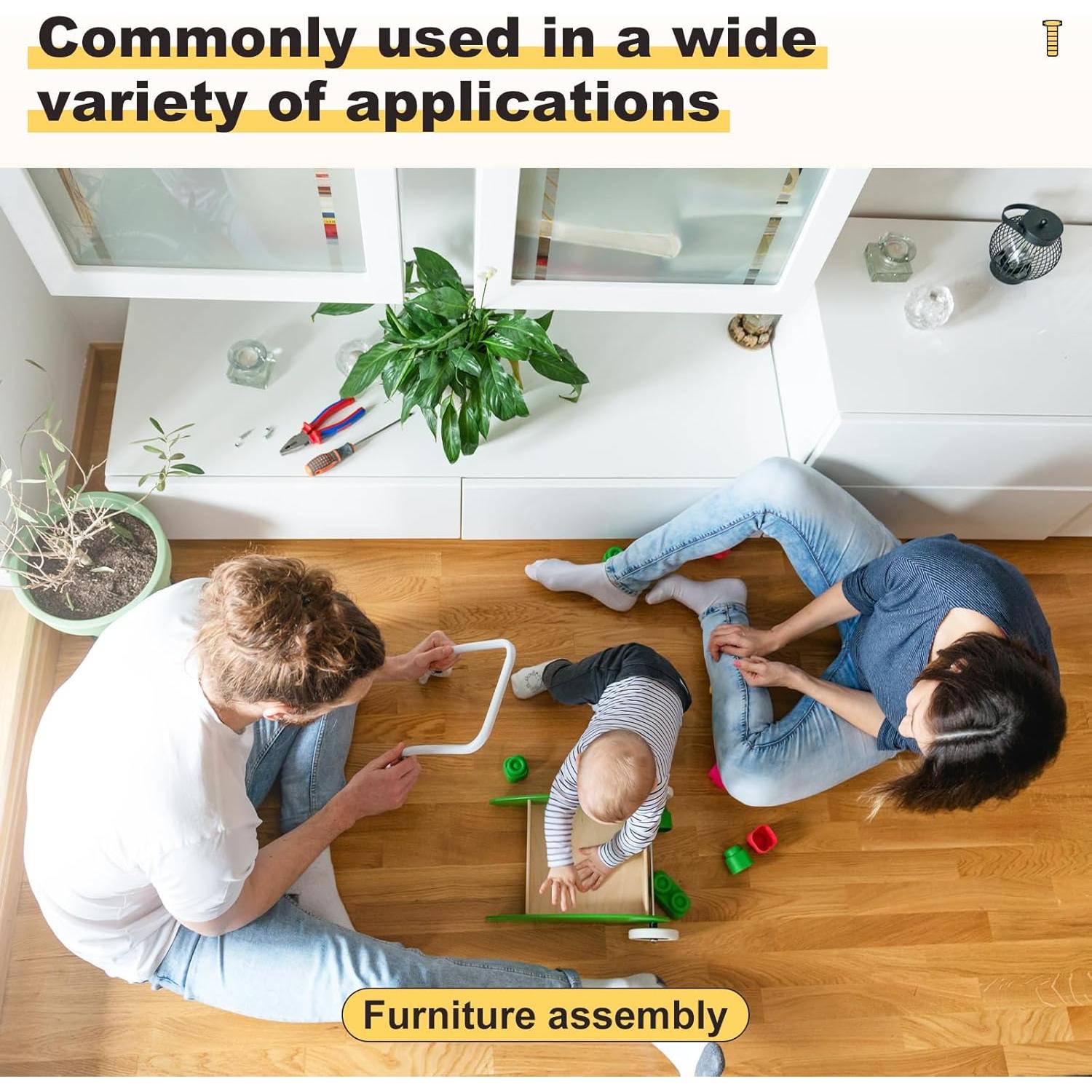 Tornillos de Seguridad Torx Metallixity M4-0.7x30mm 40Pcs