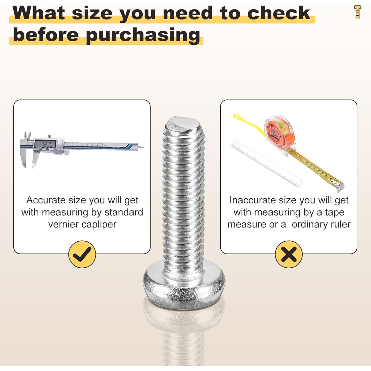 Tornillos de Seguridad Torx M4 Acero Inoxidable 50pcs