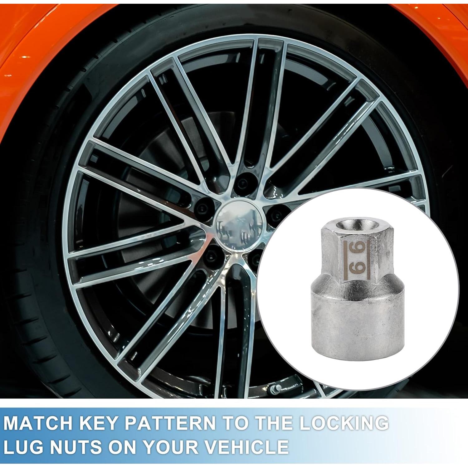 Tuerca de bloqueo de rueda A ABSOPRO 22.86 mm para Porsche