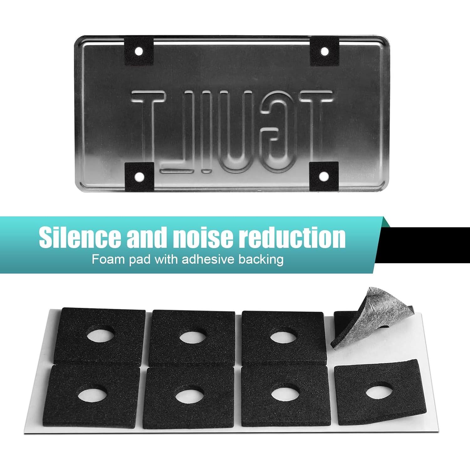 Kit de Tornillos Antirrobo Ferianl para Placas de Matrícula 8 Pzas