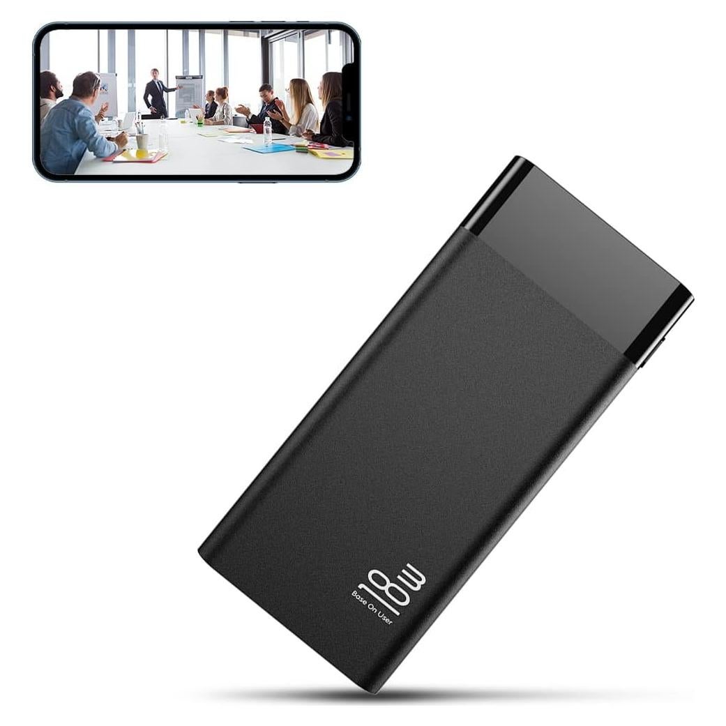 Cámara Espía Oculta LIZVIE 10000mAh Full HD 1080P WiFi