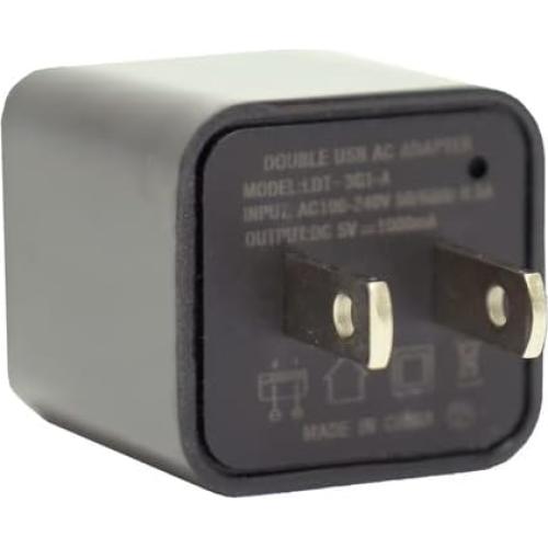 Cámara Oculta 1080P SPY ASSOCIATES con Cargador USB y Sensor de Movimiento