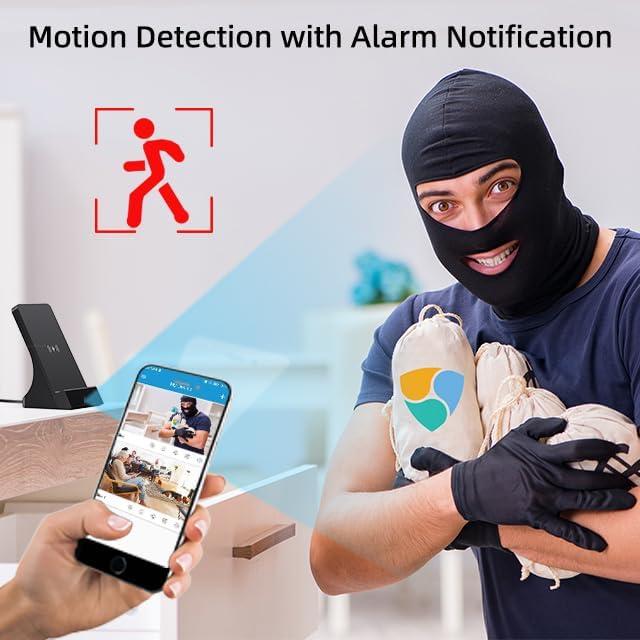 Cargador de Cámara Oculta LIZVIE con Visión Nocturna 1080P