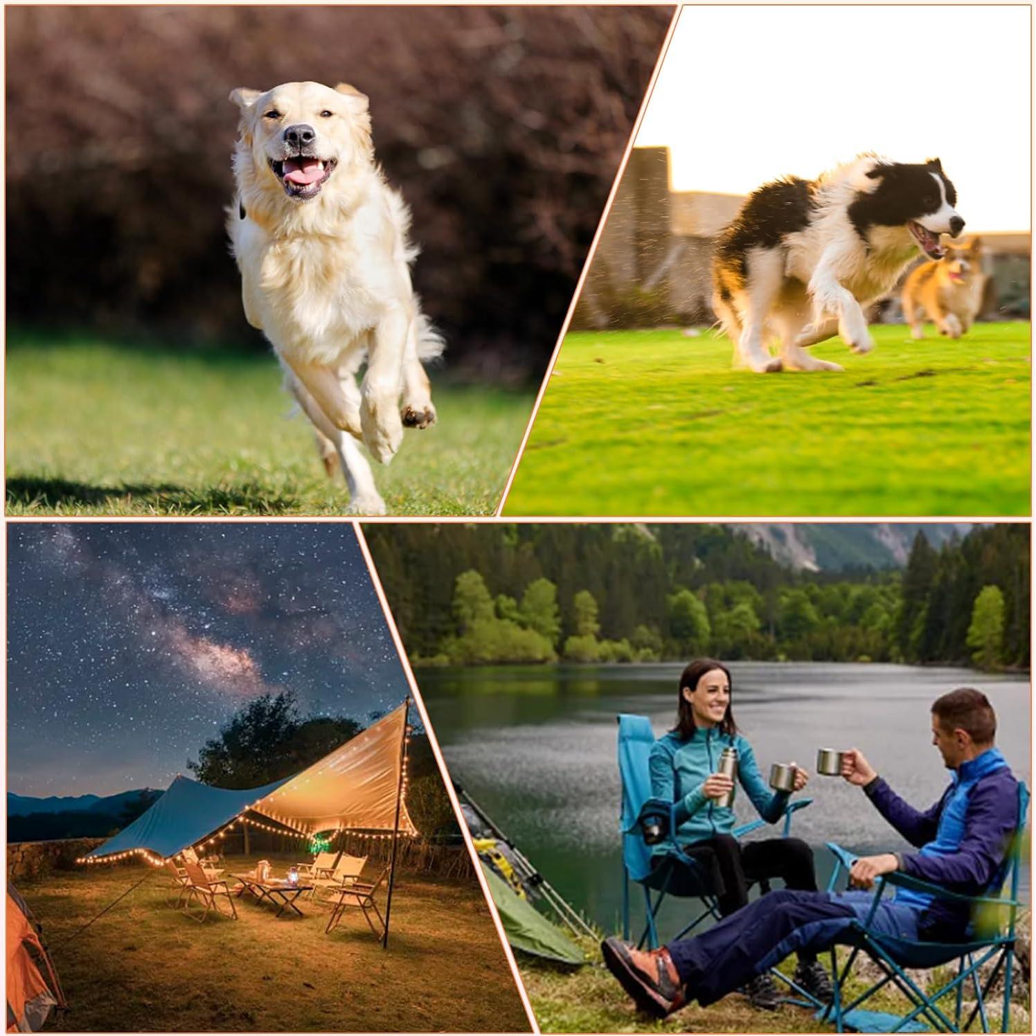 Cámara de Seguridad HD 1080P con Batería 10000mAh y Visión Nocturna