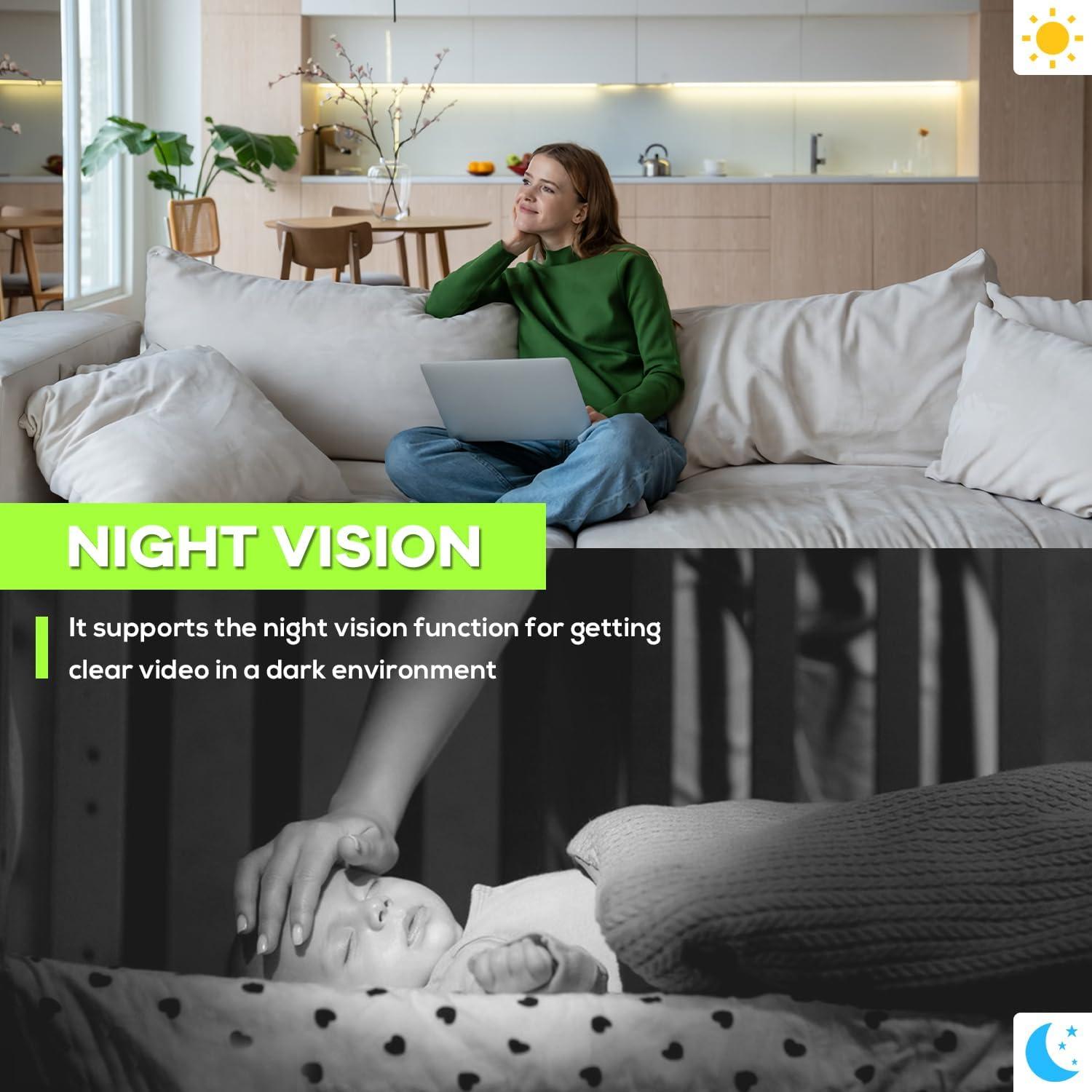 Banco de Energía 10000mAh y Cámara de Seguridad 2K HD