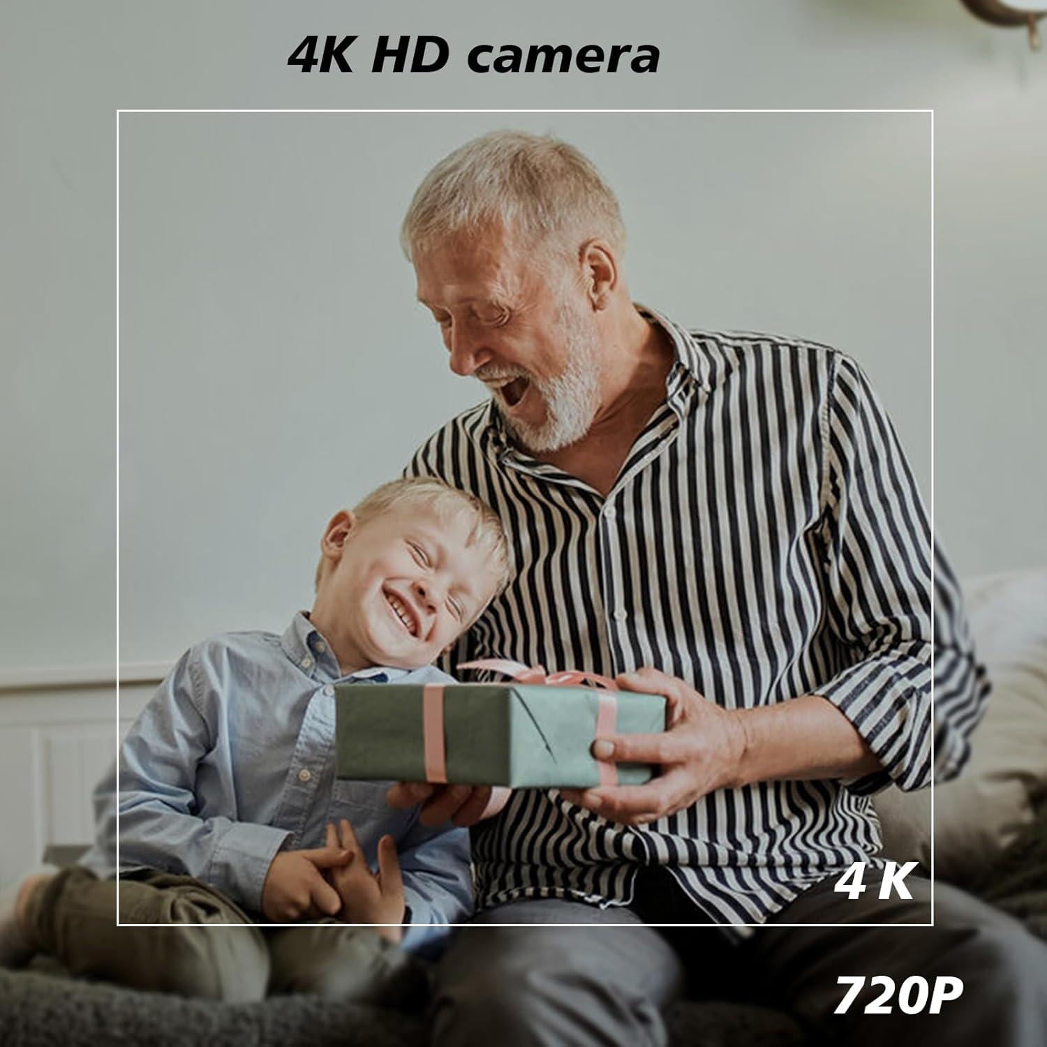 Cámara Oculta Ctetma B5 Full HD 4K WiFi Visión Nocturna