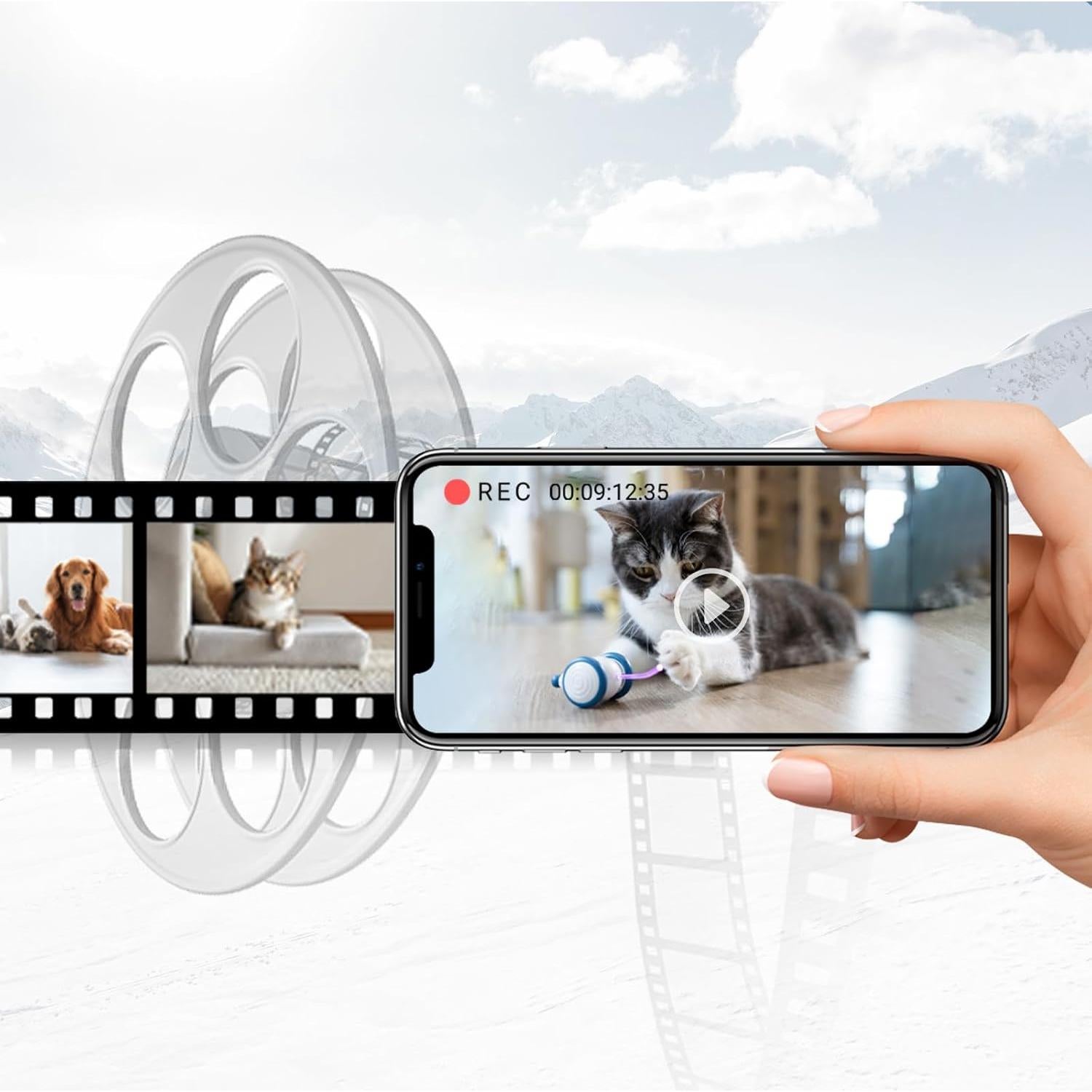 Cámara de Seguridad GXSSTO Nanny 1080P HD Detección Movimiento