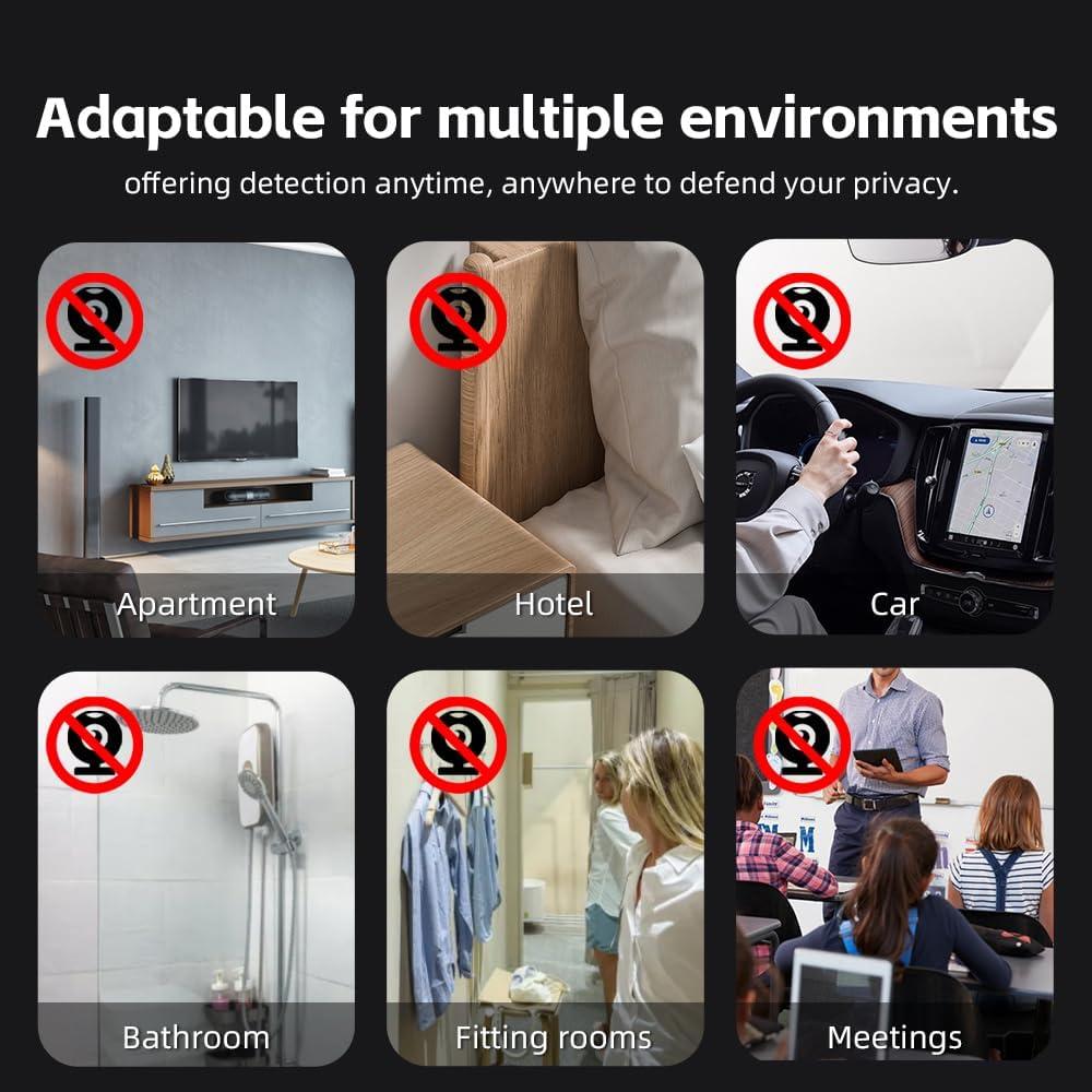 Detector de Cámara Oculta SGDOWET T09 - Antiespía Portátil
