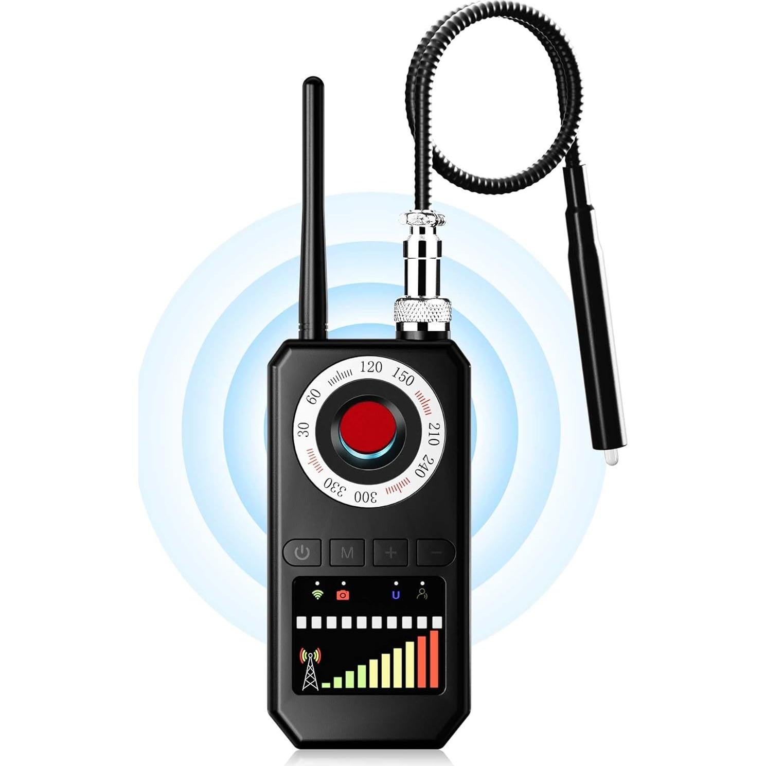 Detector de cámaras ocultas y dispositivos de escucha CountureMode