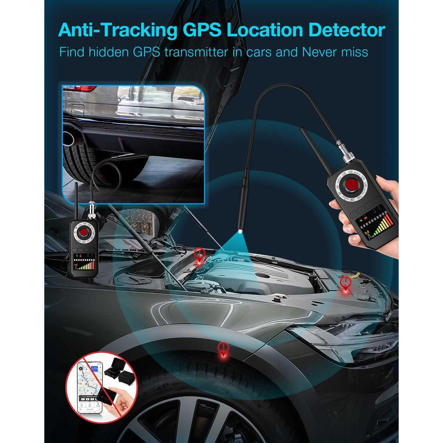 Detector de cámaras ocultas y dispositivos de escucha CountureMode