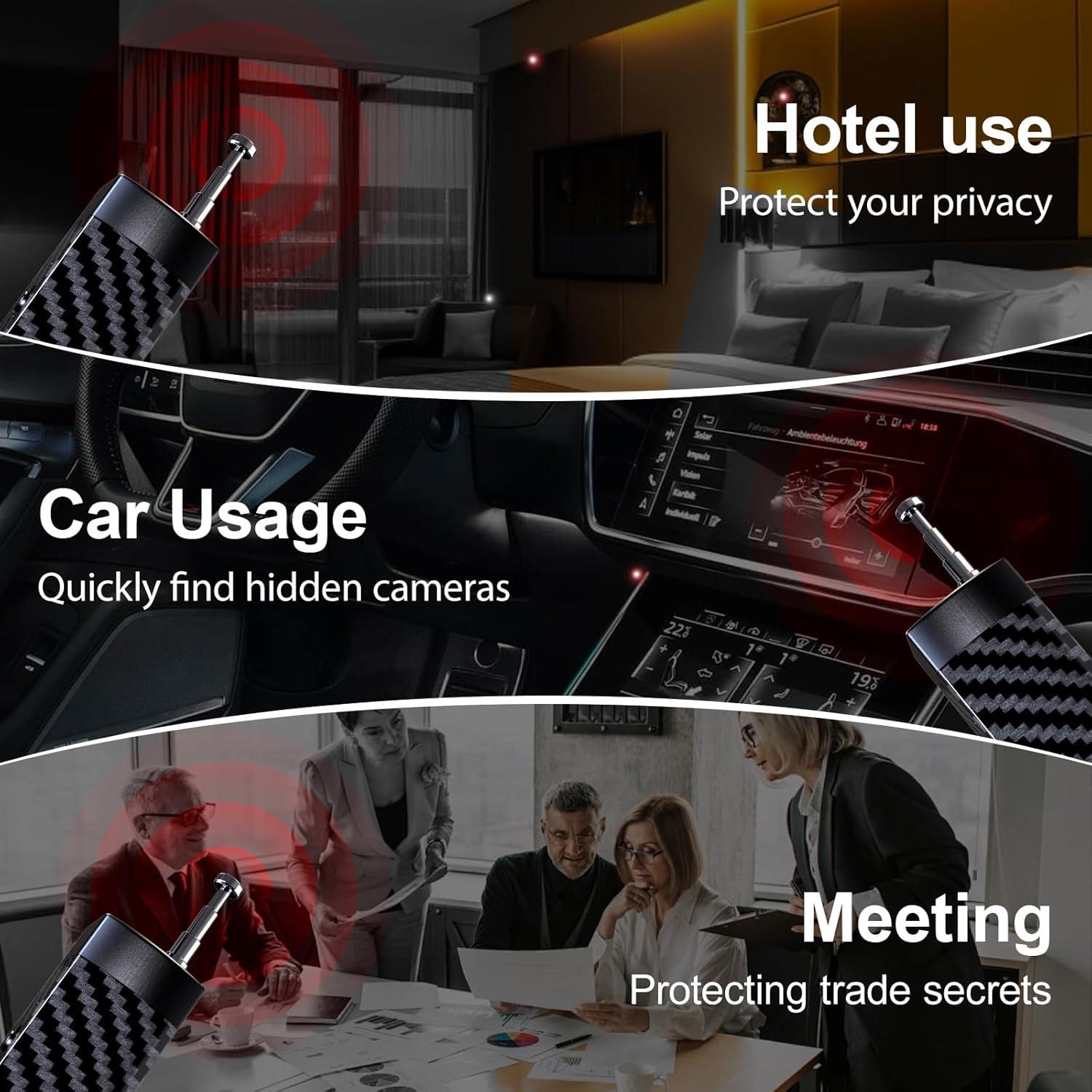 Detector de Cámaras Ocultas Zruyshdnk K18 Alta Sensibilidad