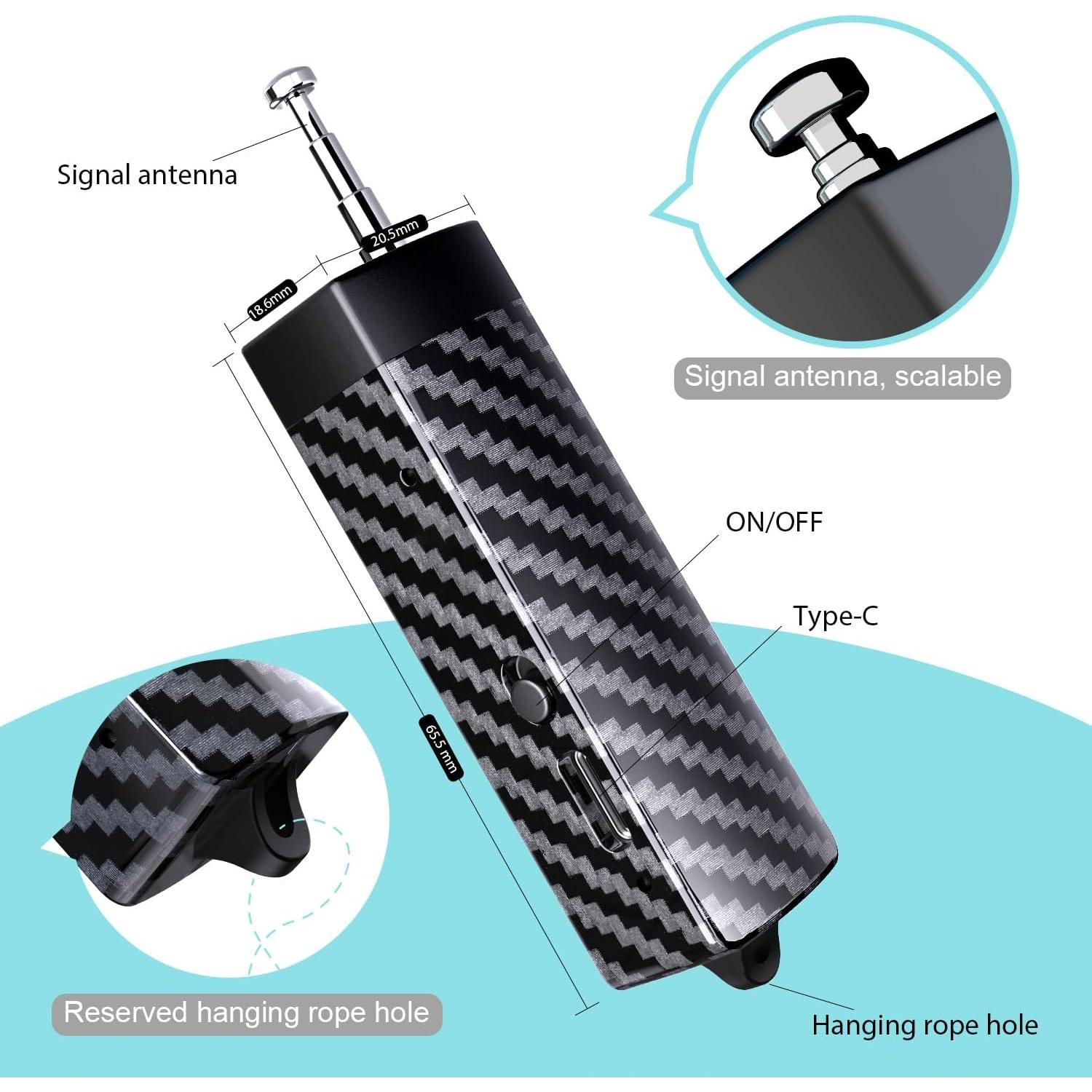 Detector de Cámaras Ocultas Zruyshdnk K18 Alta Sensibilidad