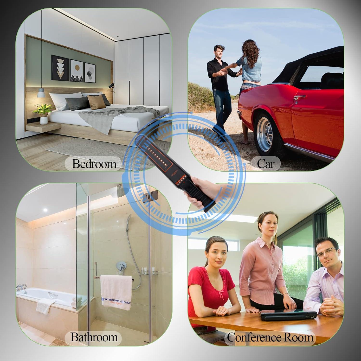 Detector de cámaras ocultas KAXYUYA DS811 - Alta sensibilidad