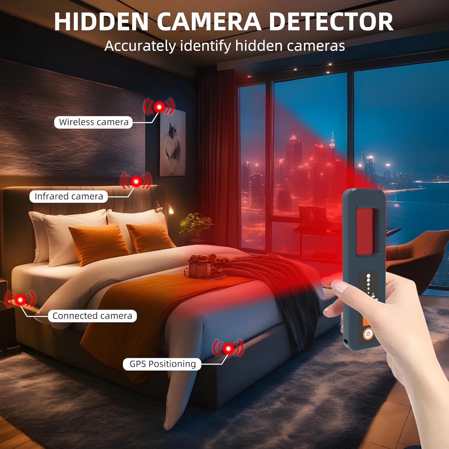 Detector de Cámaras Ocultas NENNEN NN-QT-K1 Portátil 30g