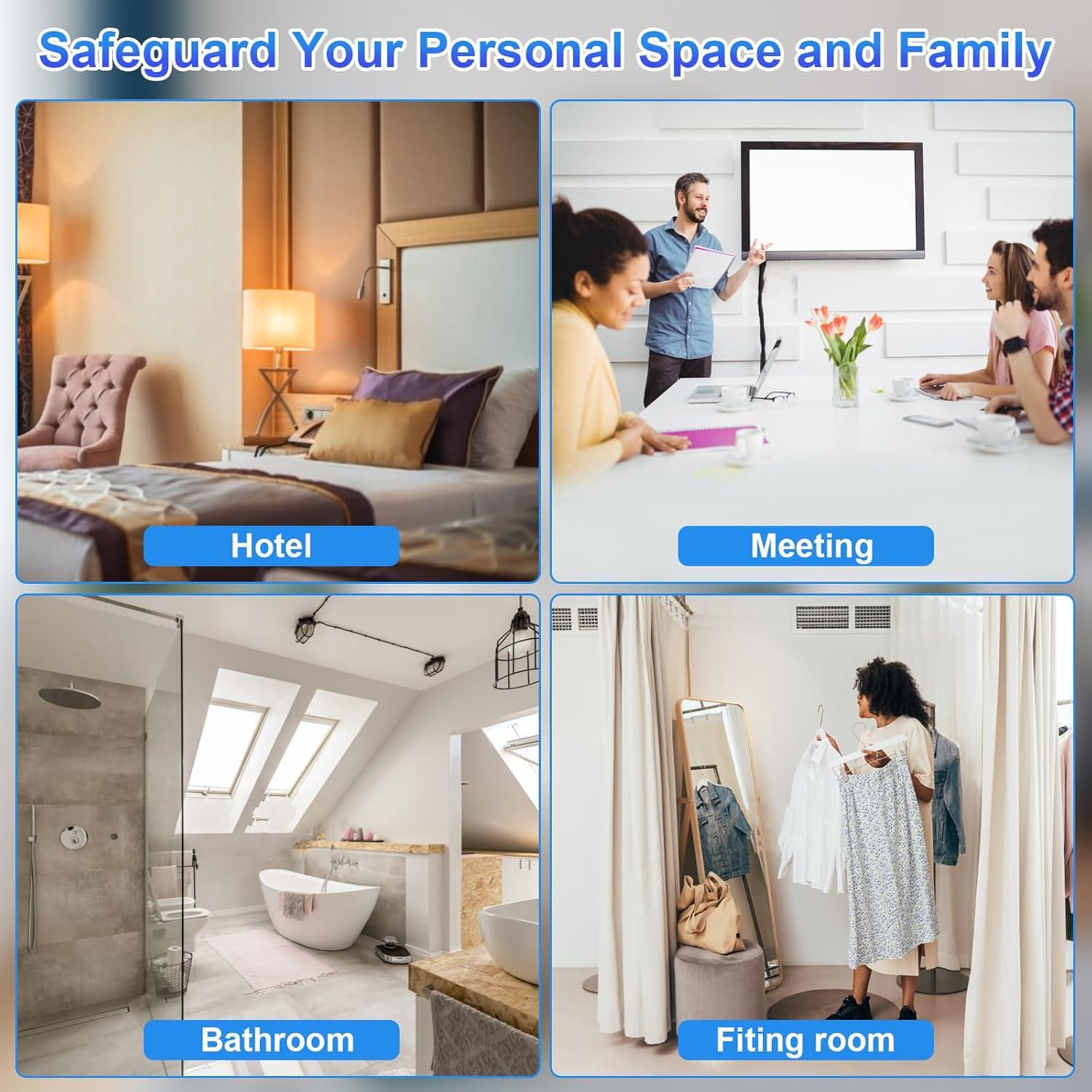 Detector de Cámara Oculta Mizuosre HCD-T15 Inalámbrico 5 Niveles