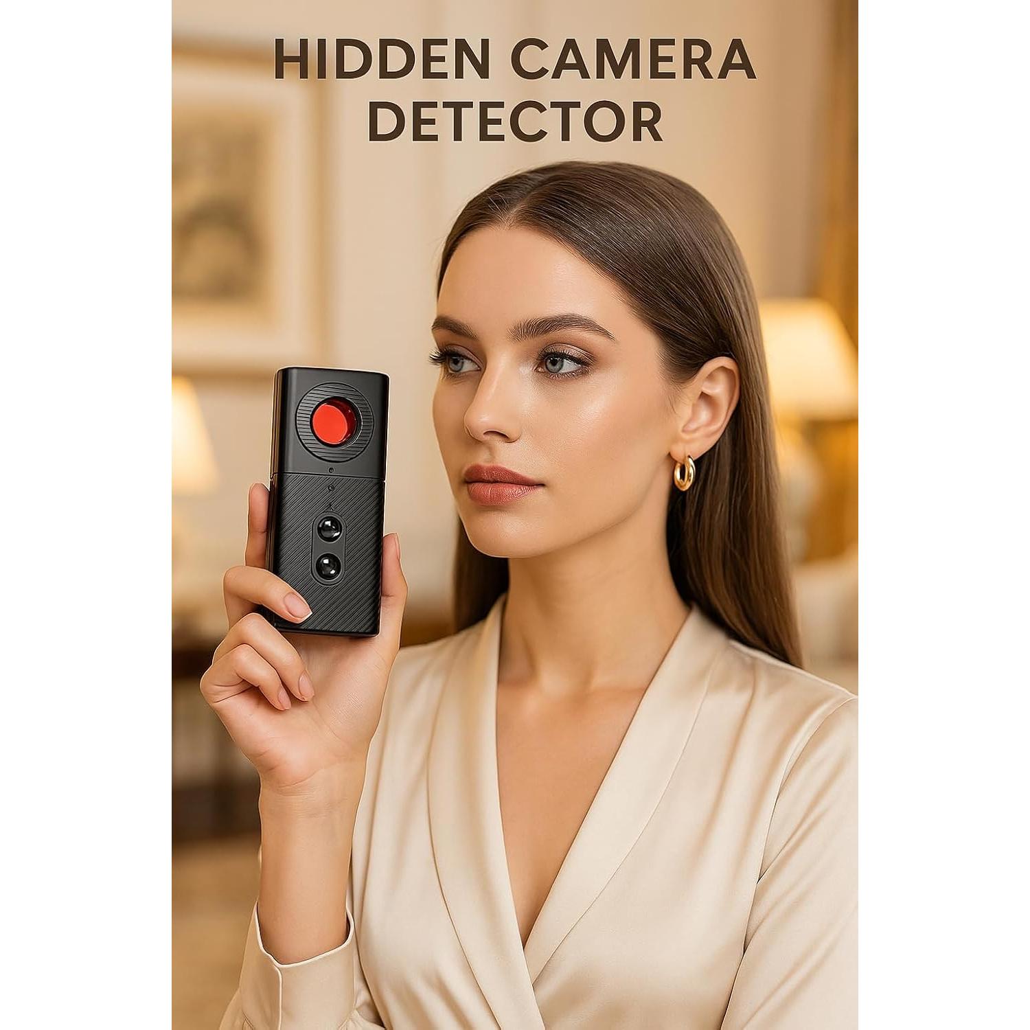 Detector de Cámaras Ocultas Techoln T3 - Seguridad para Viajes