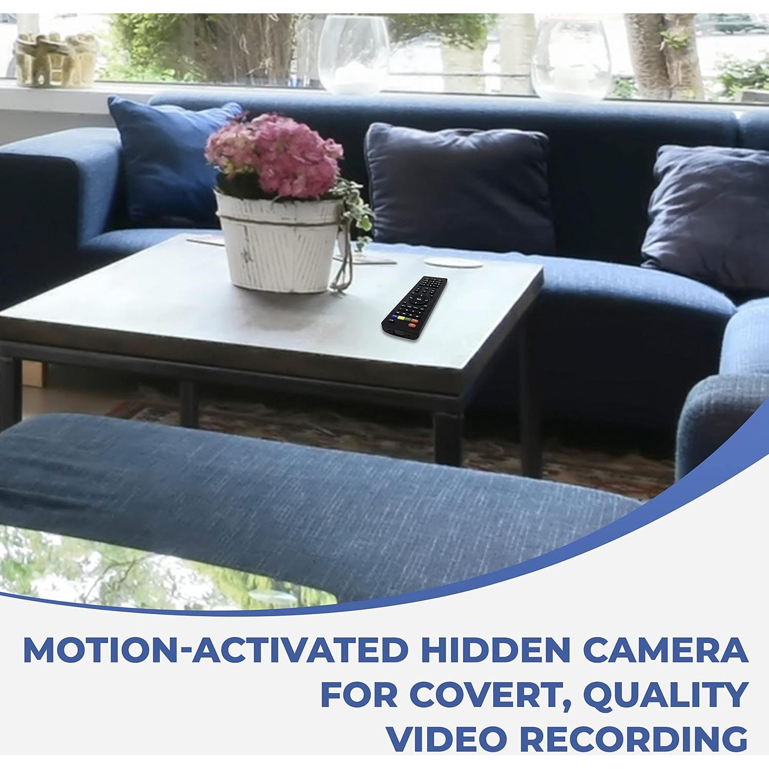 Cámara Oculta Spy Associates Control Remoto TV 1080p PIR